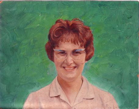 Ralphs 1967 portrait of daughter Mary